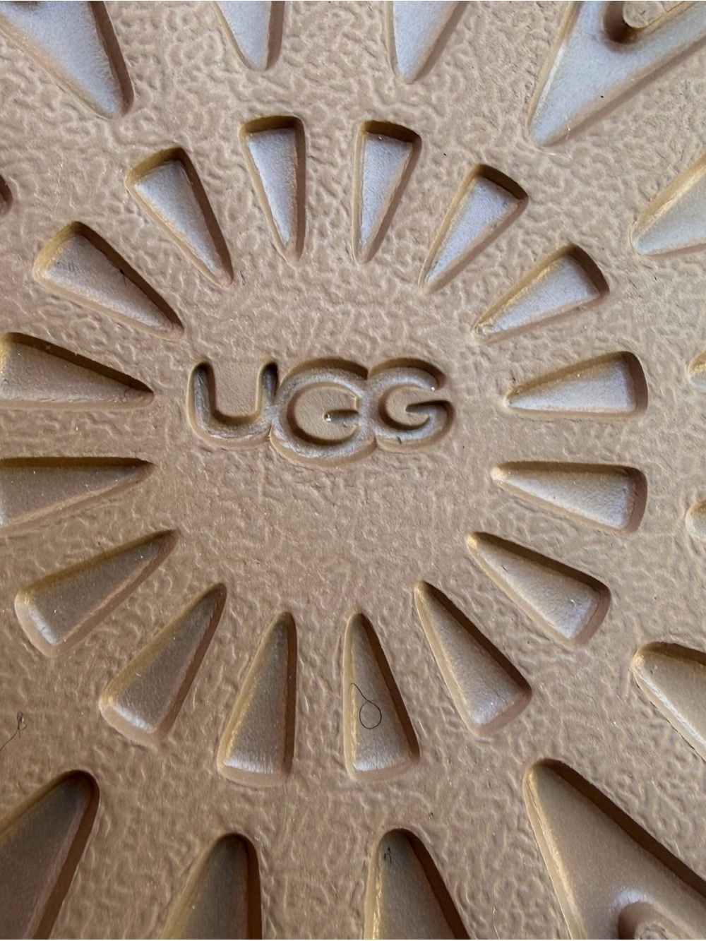 UGG Kids Like New!! Jona Confetti Logo Suede Boots Sz 3 - Picture 7 of 11